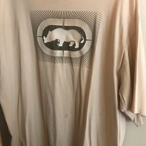 Ecko Unlimited early 2000s brown tee with rhino design